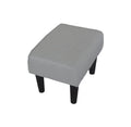 Redde Boo Modern Living Room Leisure Sofa Chair Design Gray Fabric Home Adjustable Cozy Soft Chair Cream White Modern Foam Fabric
