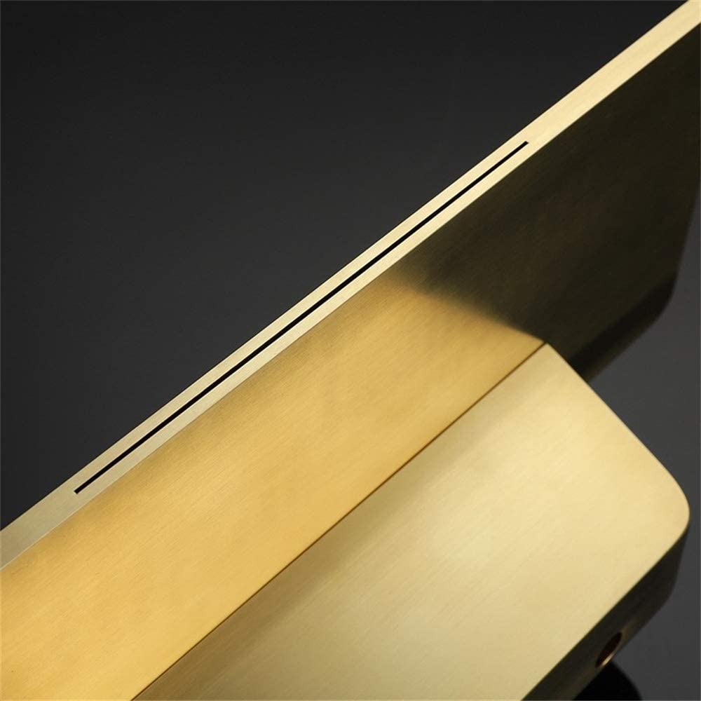 Waterfall Bathroom Sink Faucet Gold Brass