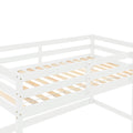 Loft Twin Bedwhite Sku:W504P179438 Twin White Pine
