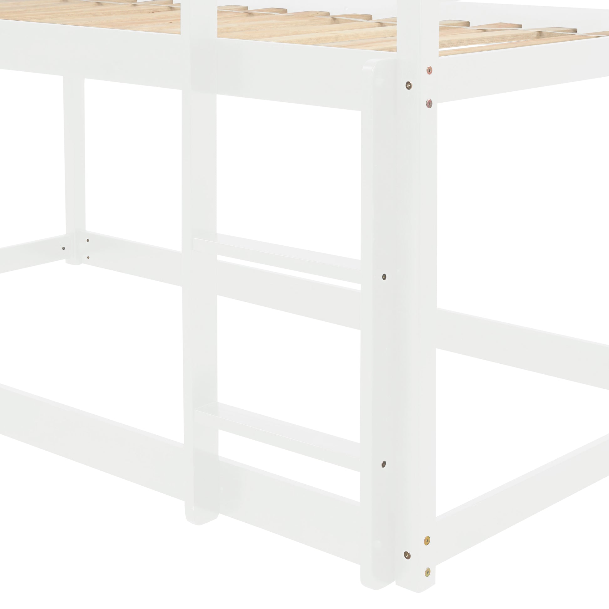 Loft Twin Bedwhite Sku:W504P179438 Twin White Pine