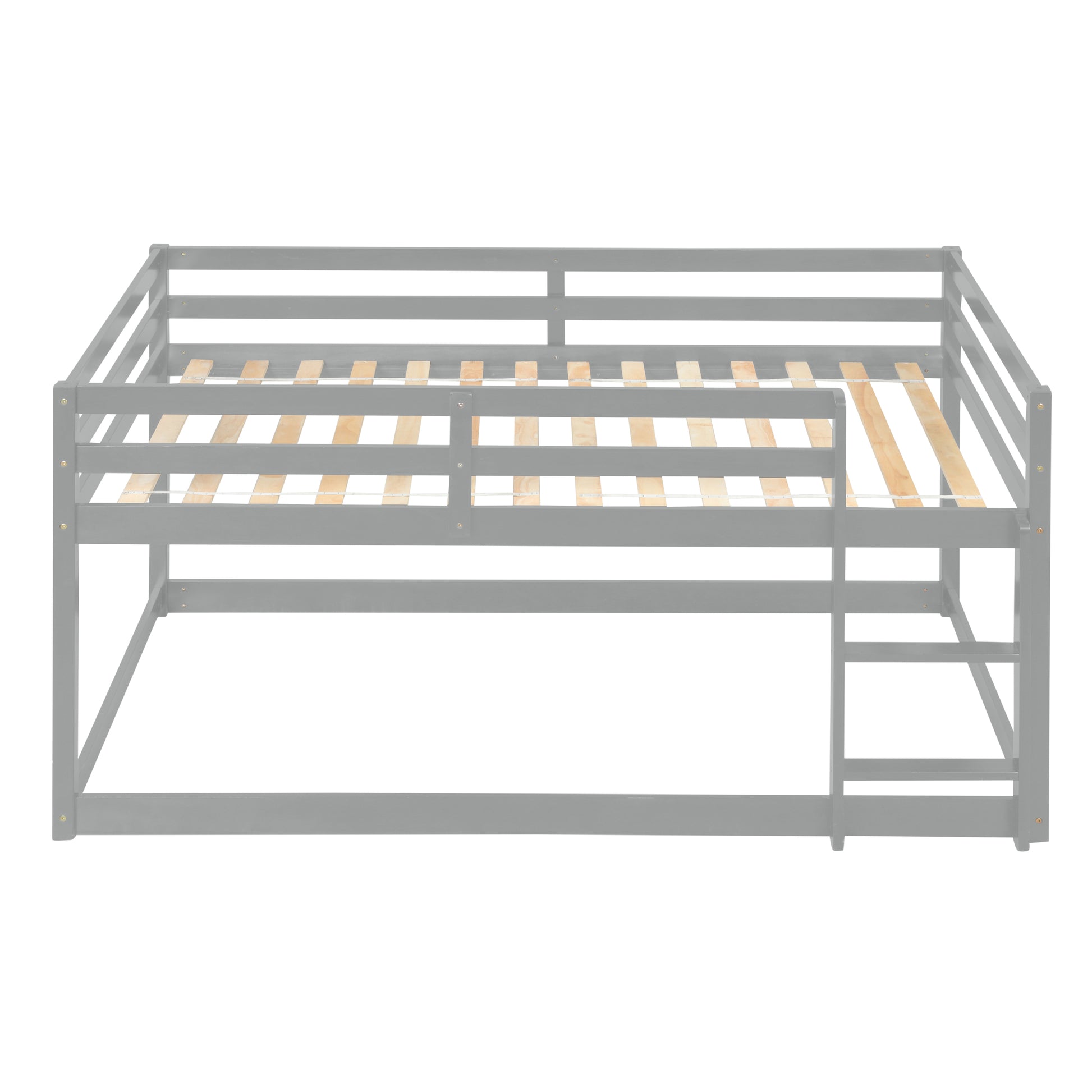 Loft Twin Bedgrey Twin Grey Pine