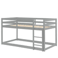 Loft Twin Bedgrey Twin Grey Pine