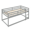 Loft Twin Bedgrey Twin Grey Pine