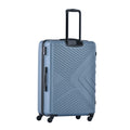 3 Piece Luggage Sets Abs Lightweight Suitcase With Two Hooks, Spinner Wheels, Tsa Lock, 20 24 28 Blue Blue Abs