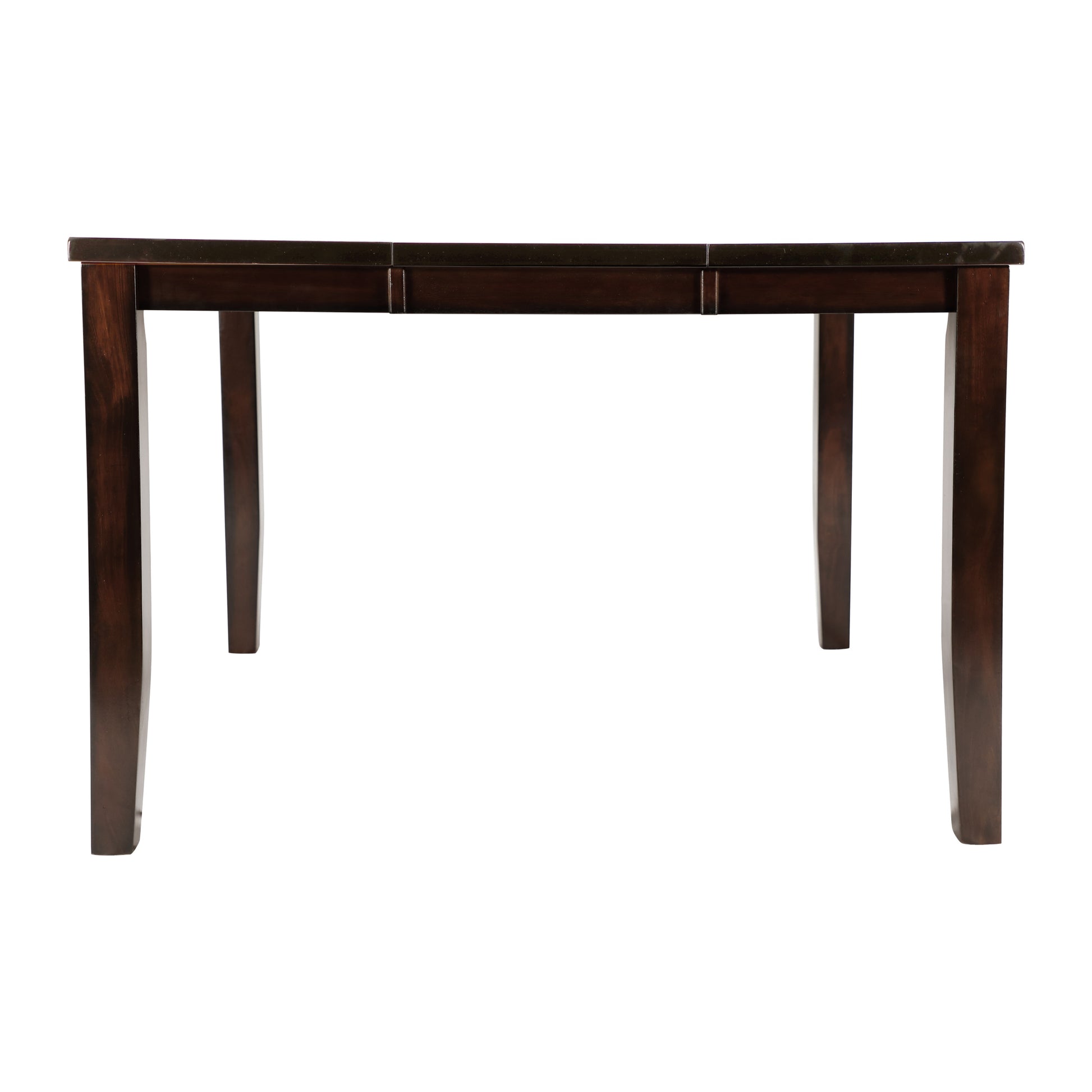 Cherry Finish Transitional 1Pc Counter Height Table With Extension Leaf Mango Veneer Wood Dining Furniture Cherry Dining Room Transitional Wood