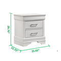 Queen 5 Pc Tufted Upholstery Led Bedroom Set Made With Wood In White Box Spring Required Queen White Wood 5 Piece Set Bedroom Bed Included,Chest Included,Dresser Included,Mirror Included,Nightstand
