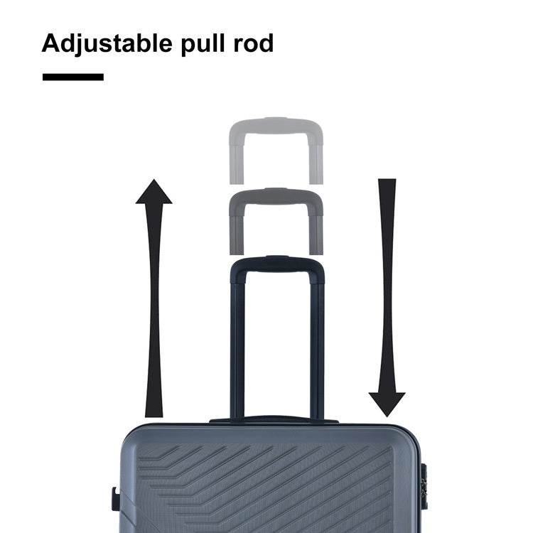 3 Piece Luggage Sets Abs Lightweight Suitcase With Two Hooks, Spinner Wheels, Tsa Lock, 20 24 28 Gray Gray Abs