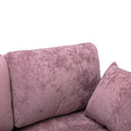 Coolmore U Shape Sectional Sofa With Ottomanreversible Sofa Couch For Living Room,Spacious Furniture,Durable Couch Removable And Machine Washable Cover Purple Velvet Purple Primary Living Space Foam Velvet 4 Seat