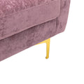Coolmore U Shape Sectional Sofa With Ottomanreversible Sofa Couch For Living Room,Spacious Furniture,Durable Couch Removable And Machine Washable Cover Purple Velvet Purple Primary Living Space Foam Velvet 4 Seat