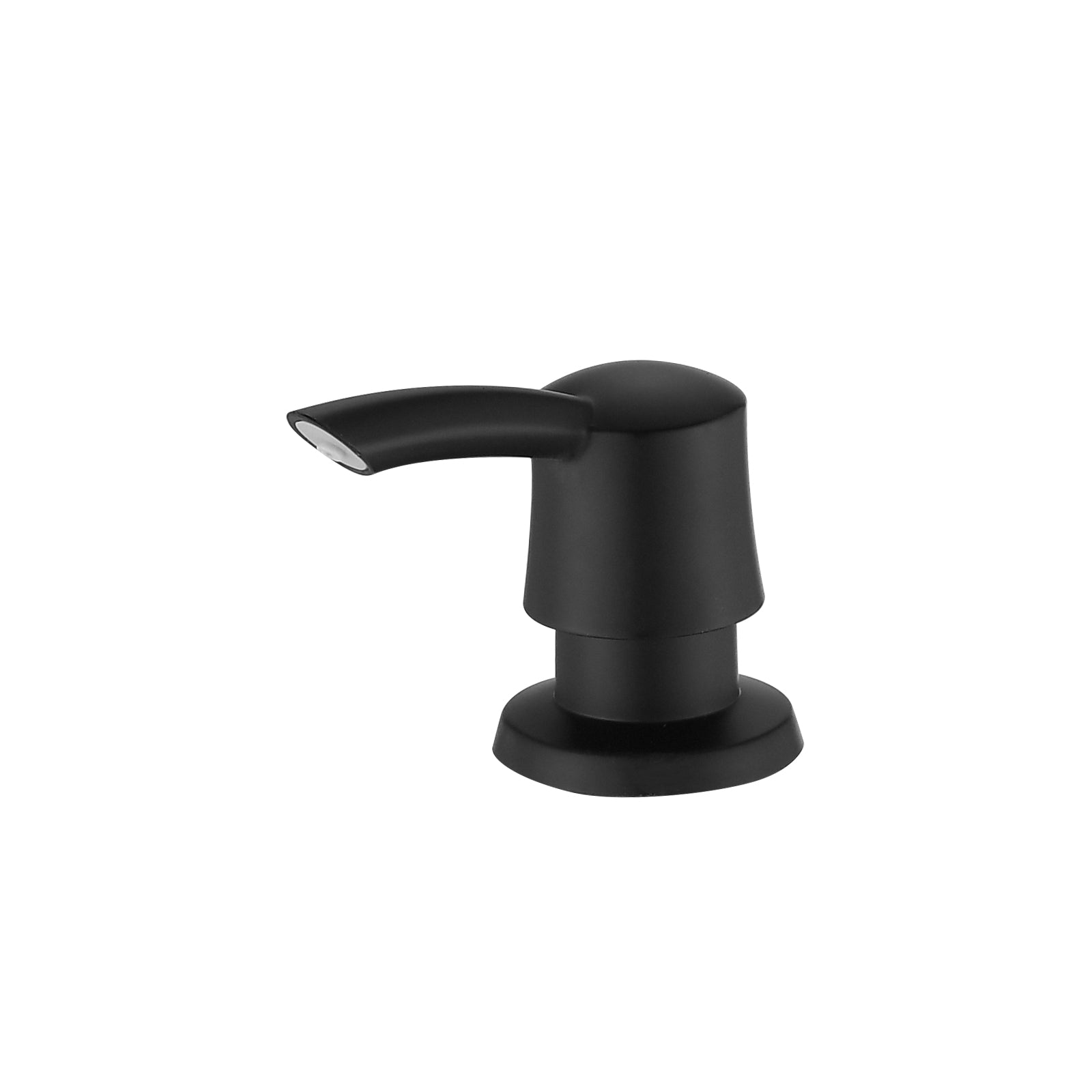 Kitchen Soap Dispenser Matte Black Abs