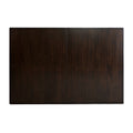 Casual Dining Warm Merlot Finish 1Pc Dining Table With Self Storing Extension Leaf Strong Durable Furniture Brown Mix Dining Room Wood