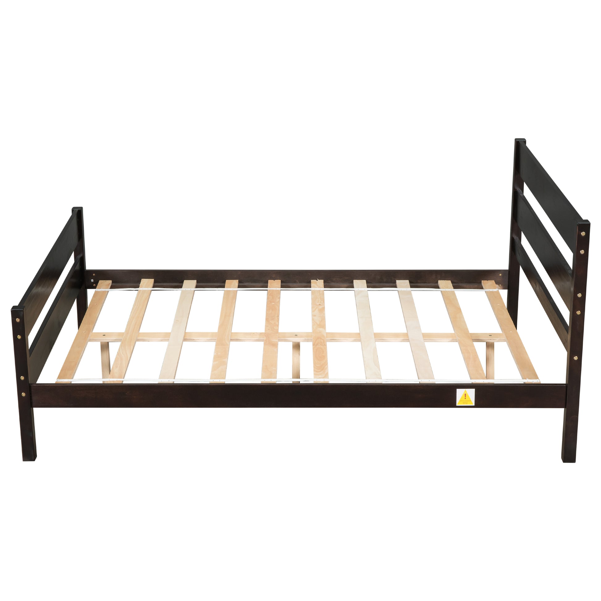 Full Bed With Headboard And Footboard,Espresso Sku:W504P149040 Full Espresso Pine