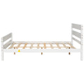 Full Bed With Headboard And Footboard,White Sku:W504P149039 Full White Pine