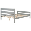 Full Bed With Headboard And Footboard,Grey Sku:W504P149038 Full Grey Pine