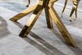 Modern Rectangular Marble Table For Dining Room Kitchen, 1.02