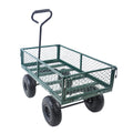Wagon Cart Garden Cart Trucks Make It Easier To Transport Firewood Green Green Metal