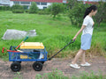 Tools Cart Wagon Cart Garden Cart Trucks Make It Easier To Transport Firewood Black Metal