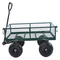 Wagon Cart Garden Cart Trucks Make It Easier To Transport Firewood Green Green Metal
