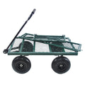 Wagon Cart Garden Cart Trucks Make It Easier To Transport Firewood Green Green Metal