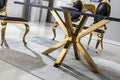 Modern Rectangular Marble Table For Dining Room Kitchen, 1.02