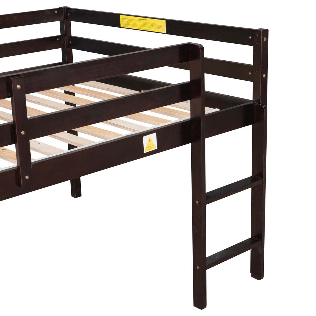 Full Loft Bed,Espresso Espresso Pine