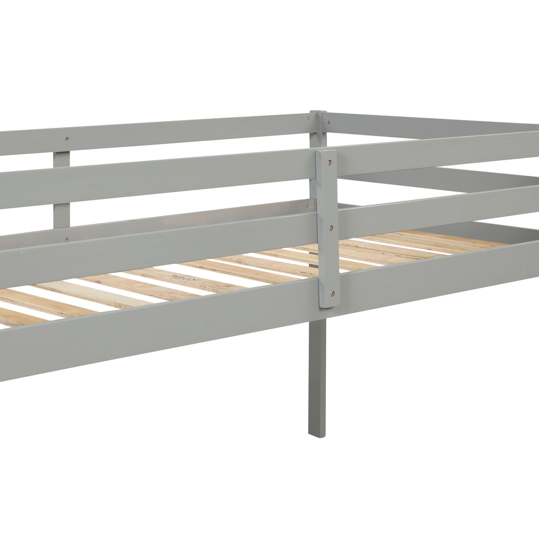Loft Bed With Staircasegrey Grey Pine