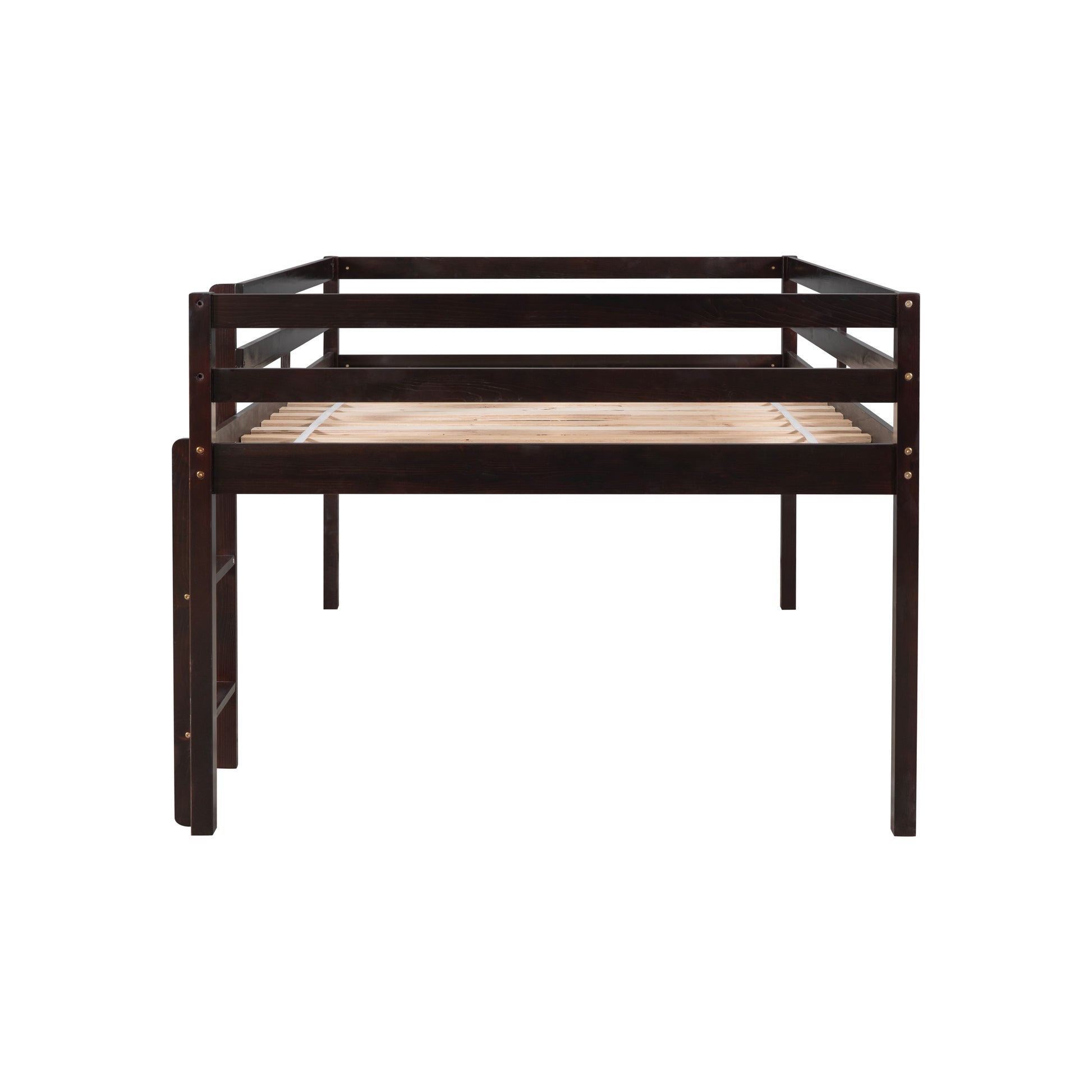 Full Loft Bed,Espresso Espresso Pine