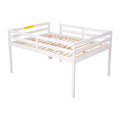 Full Loft Bed,White White Pine