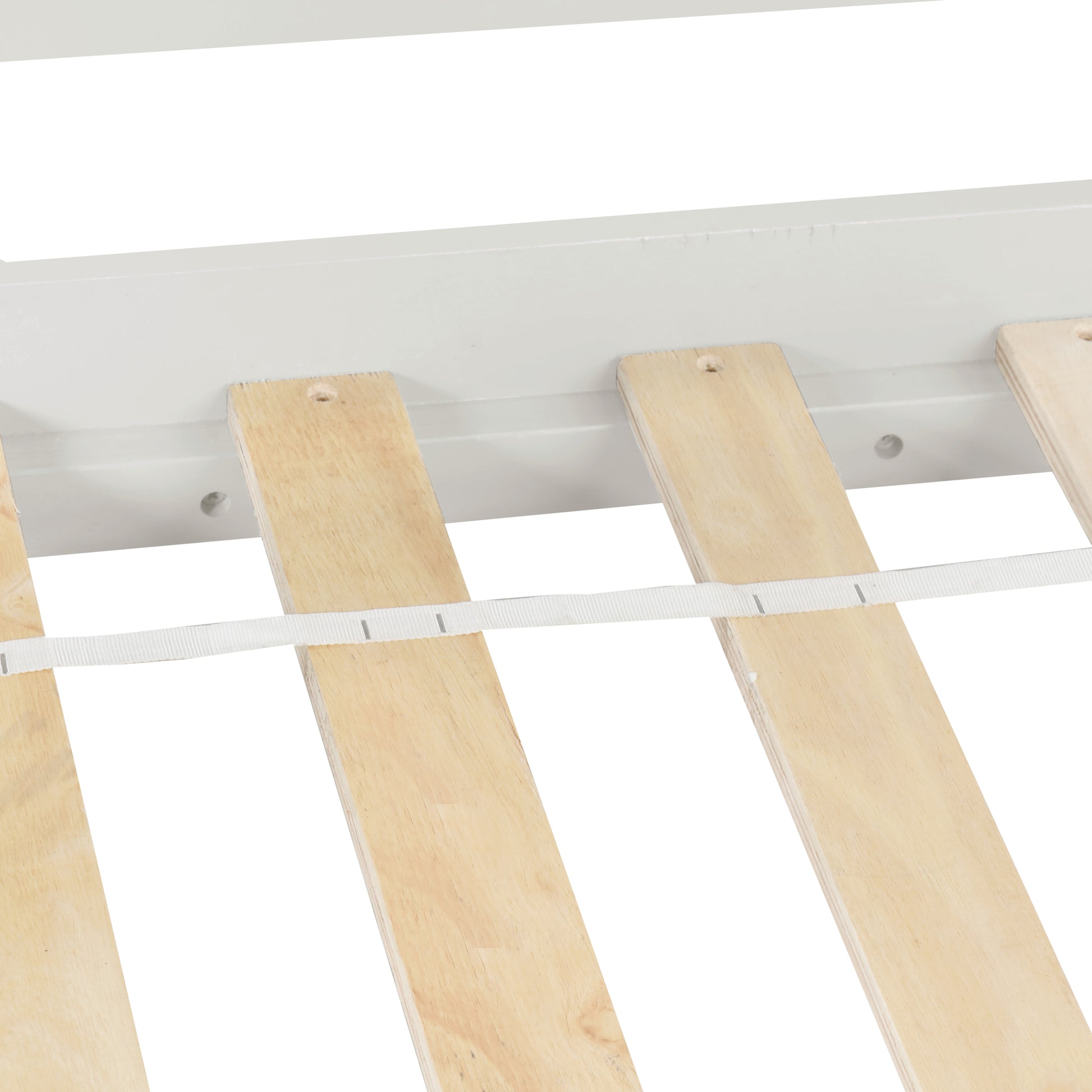 Loft Bed With Staircasewhite Twin White Pine