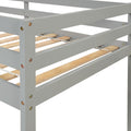 Loft Bed With Staircasegrey Grey Pine