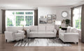 Modern Transitional Sand Hued Textured Fabric Upholstered 1Pc Sofa Attached Cushions Living Room Furniture Desert Sand Primary Living Space Modern,Transitional Fabric
