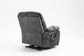 Recliners Lift Chair Relax Sofa Chair Livingroom Furniture Living Room Power Electric Reclining For Elderly Beacon Grey Fabric Chenille