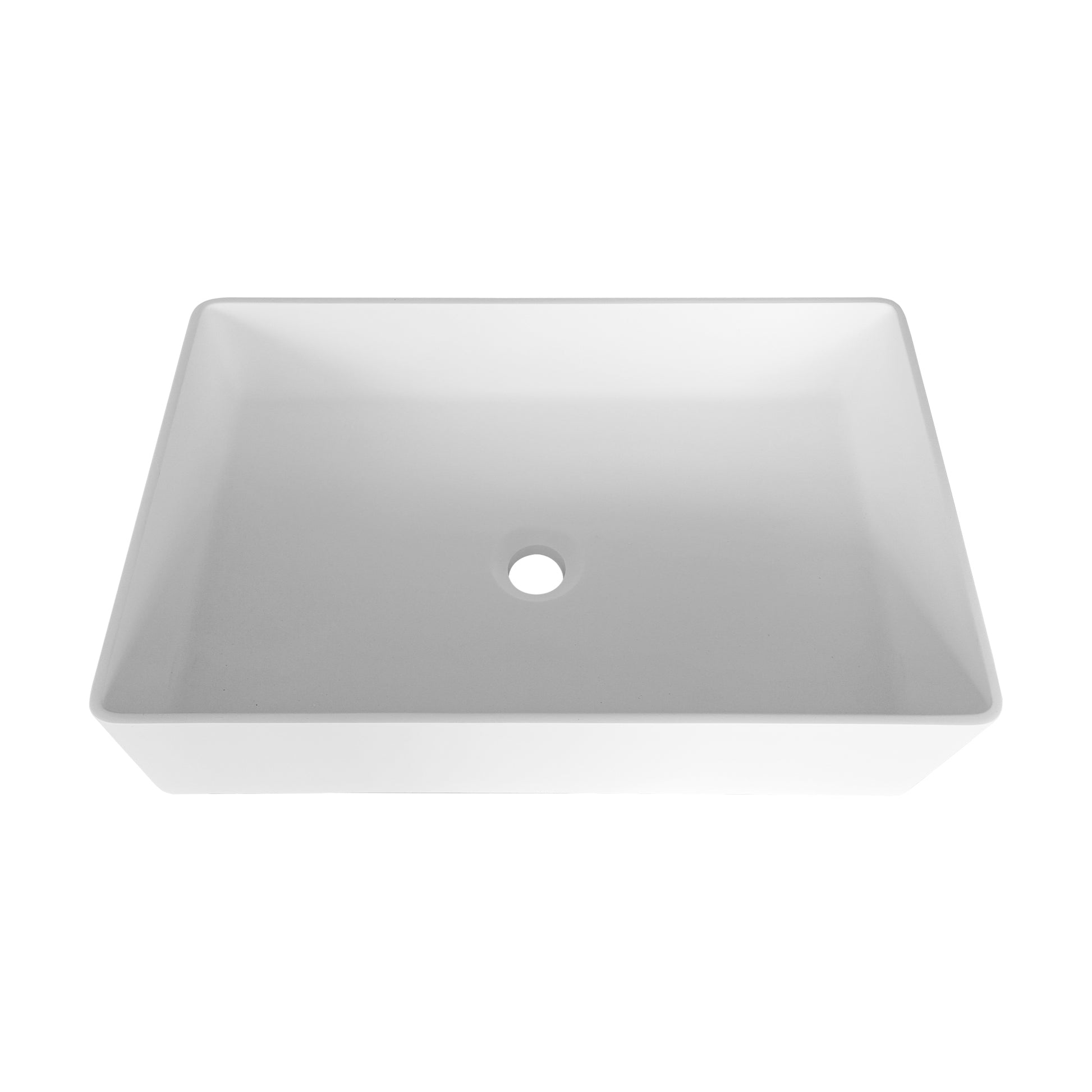 Fs130 545 Solid Surface Basin White Solid Surface