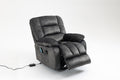 Recliners Lift Chair Relax Sofa Chair Livingroom Furniture Living Room Power Electric Reclining For Elderly Beacon Grey Fabric Chenille