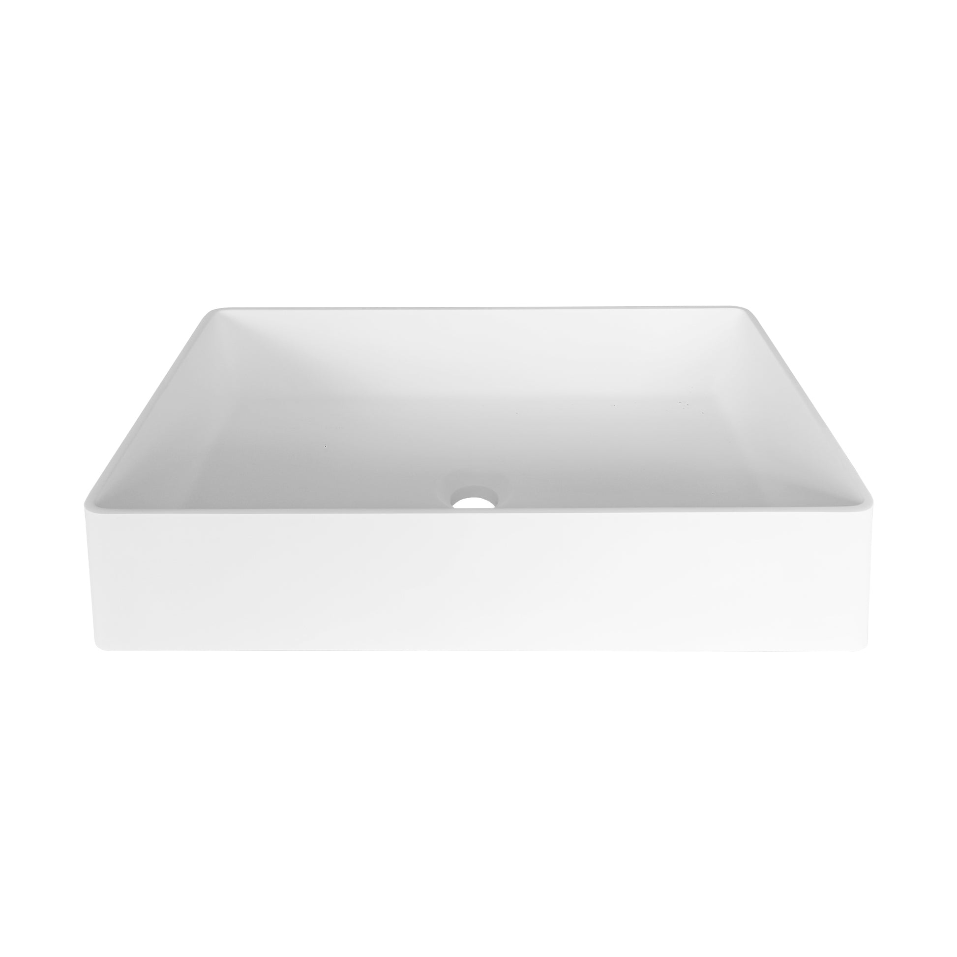 Fs130 545 Solid Surface Basin White Solid Surface