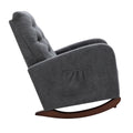 Single Sofa Reclining Chair Japanese Chair Lazy Sofa Tatami Balcony Reclining Sofa Adjustable Chair Antique Gray Metal