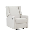 Pronto Power Recliner Buff Fabric Beige Polyester Polyester