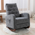 Single Sofa Reclining Chair Japanese Chair Lazy Sofa Tatami Balcony Reclining Sofa Adjustable Chair Antique Gray Metal