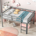 Full Loft Bed,Grey Grey Pine