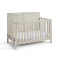 Barnside 4 In 1 Convertible Crib Washed Gray Grey Solid Wood