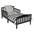 Blaire Toddler Bed Black Black Solid Wood