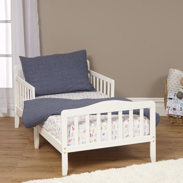 Blaire Toddler Bed White White Solid Wood