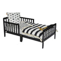 Blaire Toddler Bed Black Black Solid Wood