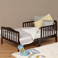 Blaire Toddler Bed Espresso Espresso Solid Wood