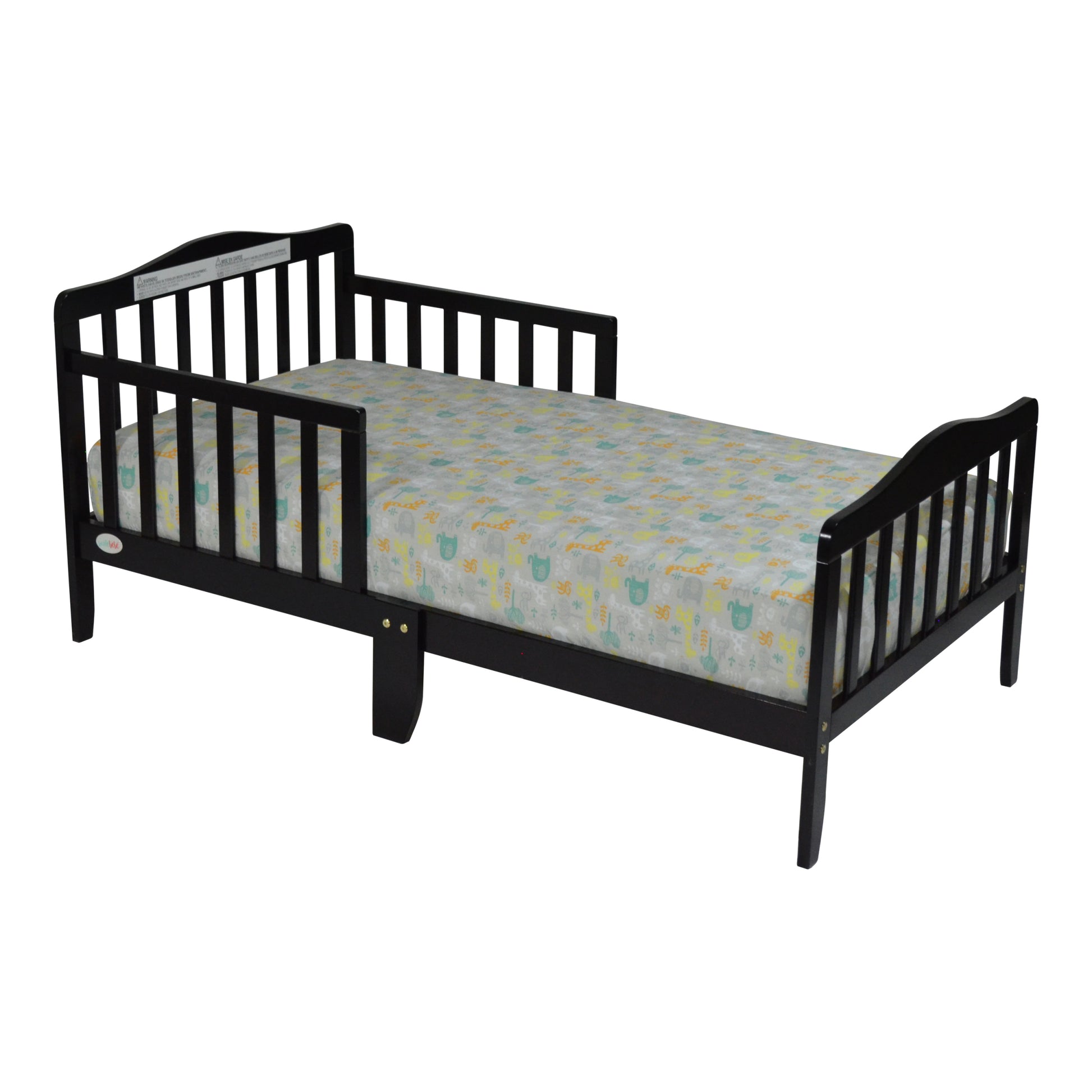 Blaire Toddler Bed Espresso Espresso Solid Wood