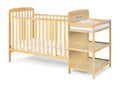 Ramsey Crib And Changer Combo Natural Natural Solid Wood