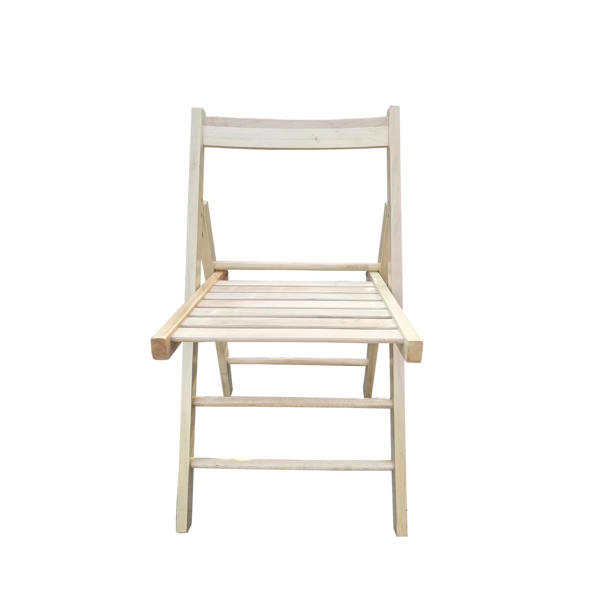 Folding Chair 2 S, Foldable Style Natural Natural Solid Wood