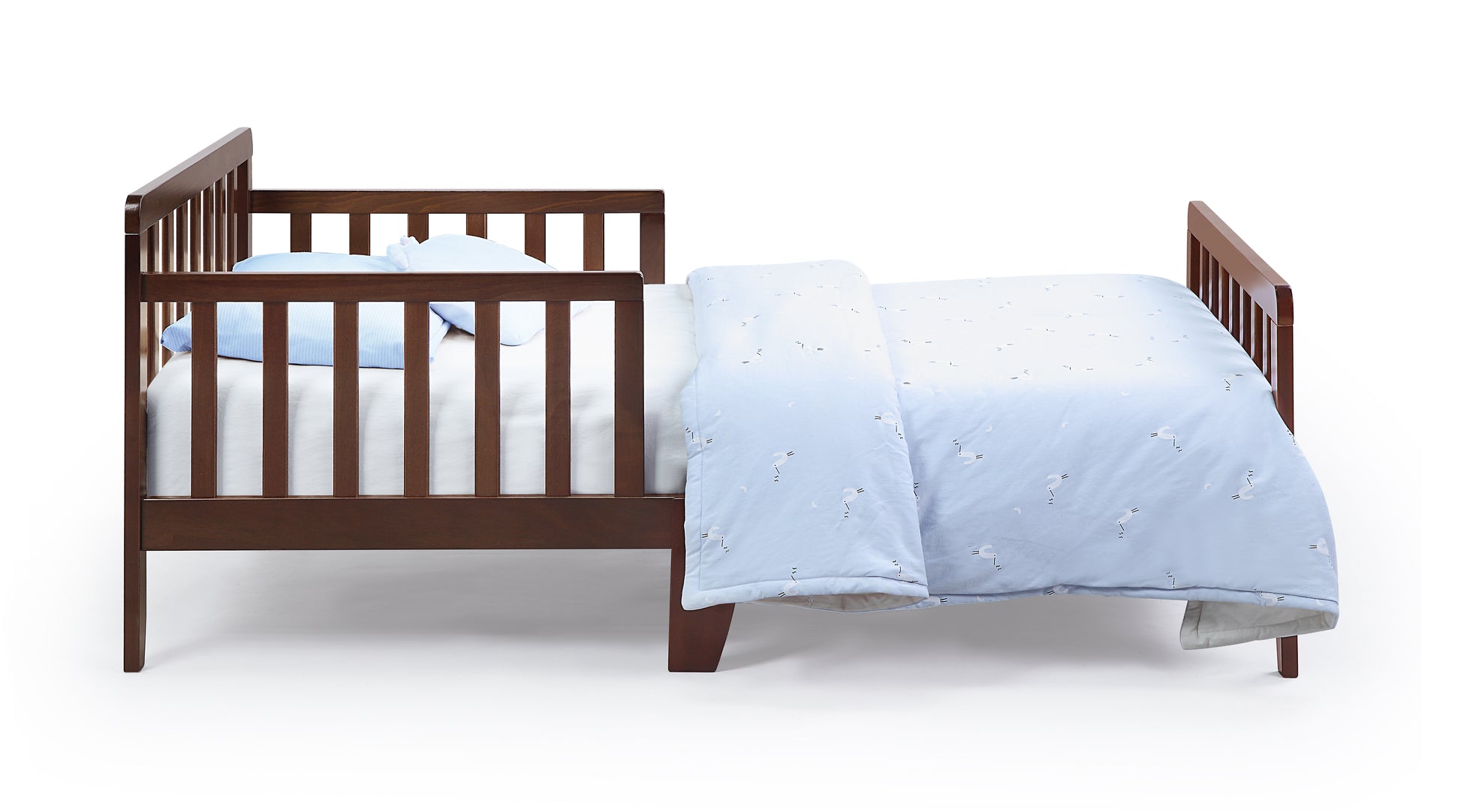 Jax Toddler Bed Walnut Walnut Solid Wood