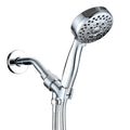 Handheld Shower Head With Hose High Pressure Shower Heads, Chrome Chrome Plastic