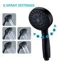 Handheld Shower Head With Hose High Pressure Shower Heads, Oil Rubbed Bronze Oil Rubbed Bronze Plastic